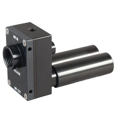 Fipa Multi stage ejector 320 Nl/min, suct. cap. 320 Nl/min, max. vacuum 85 % 65.330